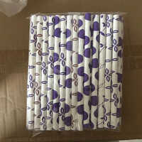 Disposable Paper Straw - Application: Commercial