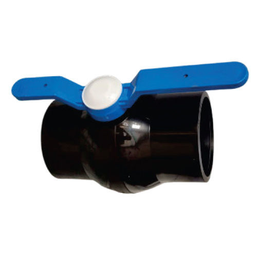 Solid Black Ball Valve - Application: Industrial