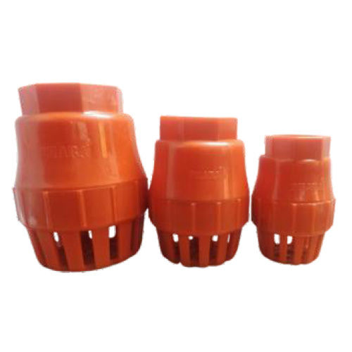 PP Red Heavy Foot Valve