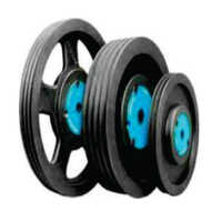 Industrial Tapper Lock Pulley - Grey Finish In Various Sizes | Heavyweight For Industrial Use