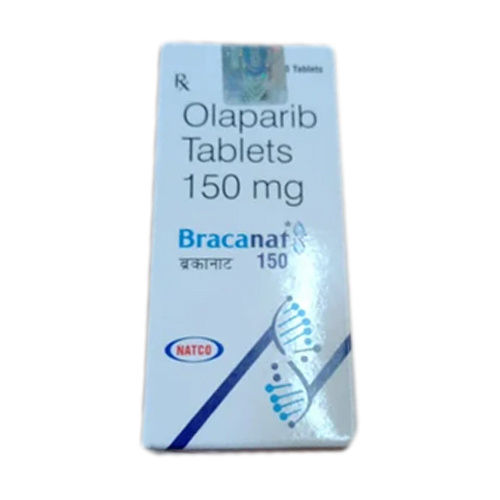 Olaparib Tablets - 150 mg | PARP Inhibitor for Cancer Treatment, Safe for Use, Store in Dry Place