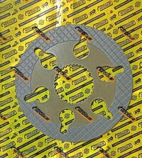 Brake Friction Plate 85827747 - Mild Steel, 289 Mm Outer Diameter, 43 Mm Diameter, 6.7 Mm Thickness | High Efficiency, Oil Cooling System, Manual Control