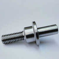 Cnc Turned Spare Part - Color: Silver