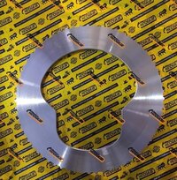Brake Counter Plate 85827748 - Color: Silver