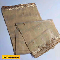 Embroidered Anmol Gold Readymade Dupatta