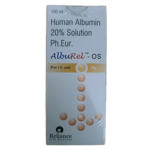 100 Ml Human Albumin 20% Injection - Origin: India