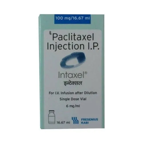 100 MG Paclintaxel Injection IP