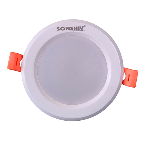 White Round Shape Concealed Light