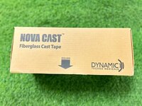 Fiberglass Casting Tape Nova Cast - 12 Cm X 15 Cm | Lightweight, Radiolucent, Quick-setting, Breathable, Gauge Bandage Dressing