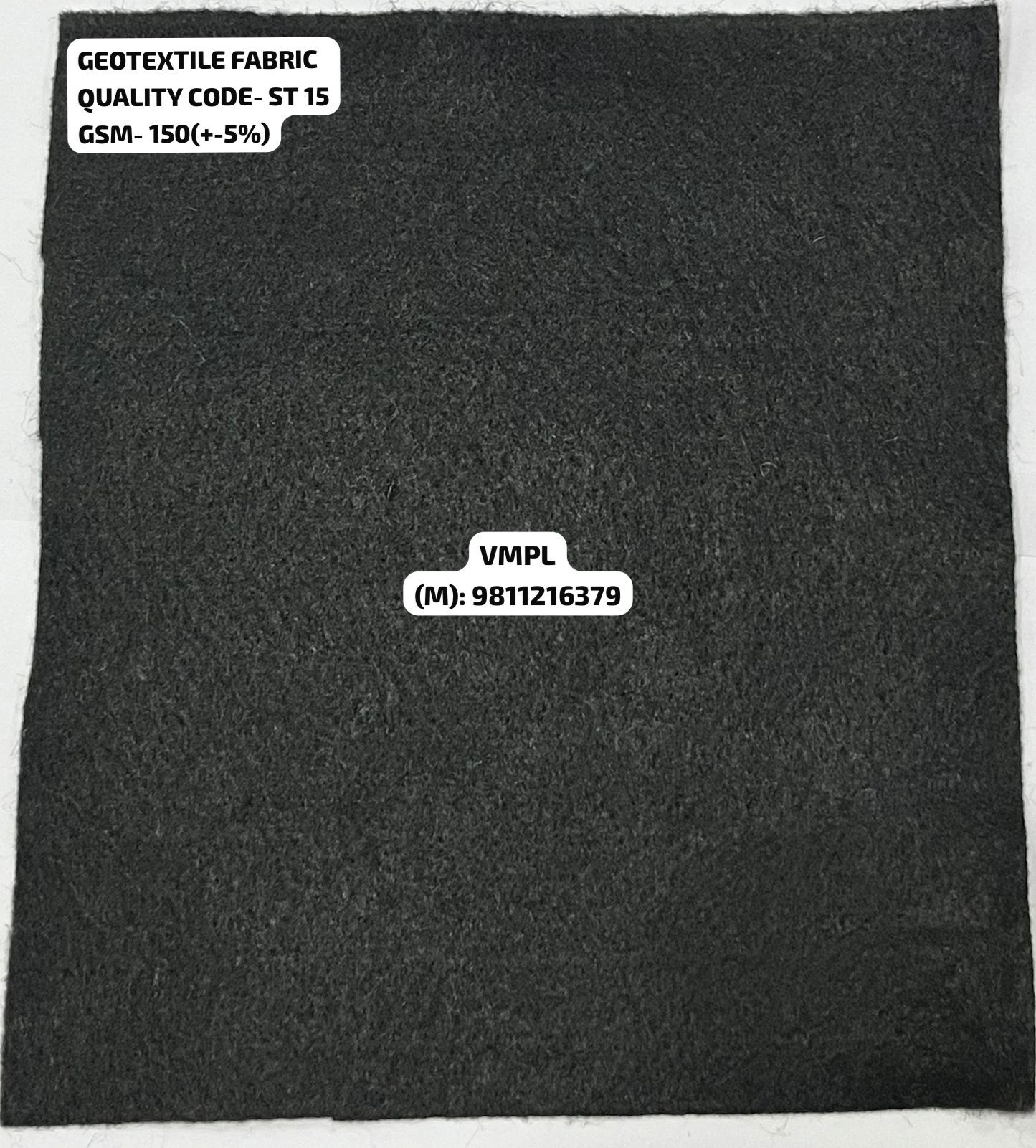 Nonwoven geotextile fabric(Black)