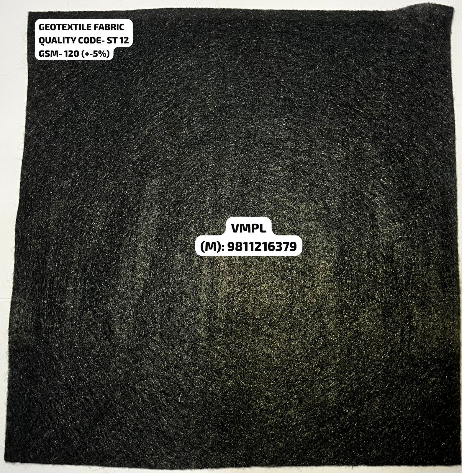 Nonwoven geotextile fabric(Black)