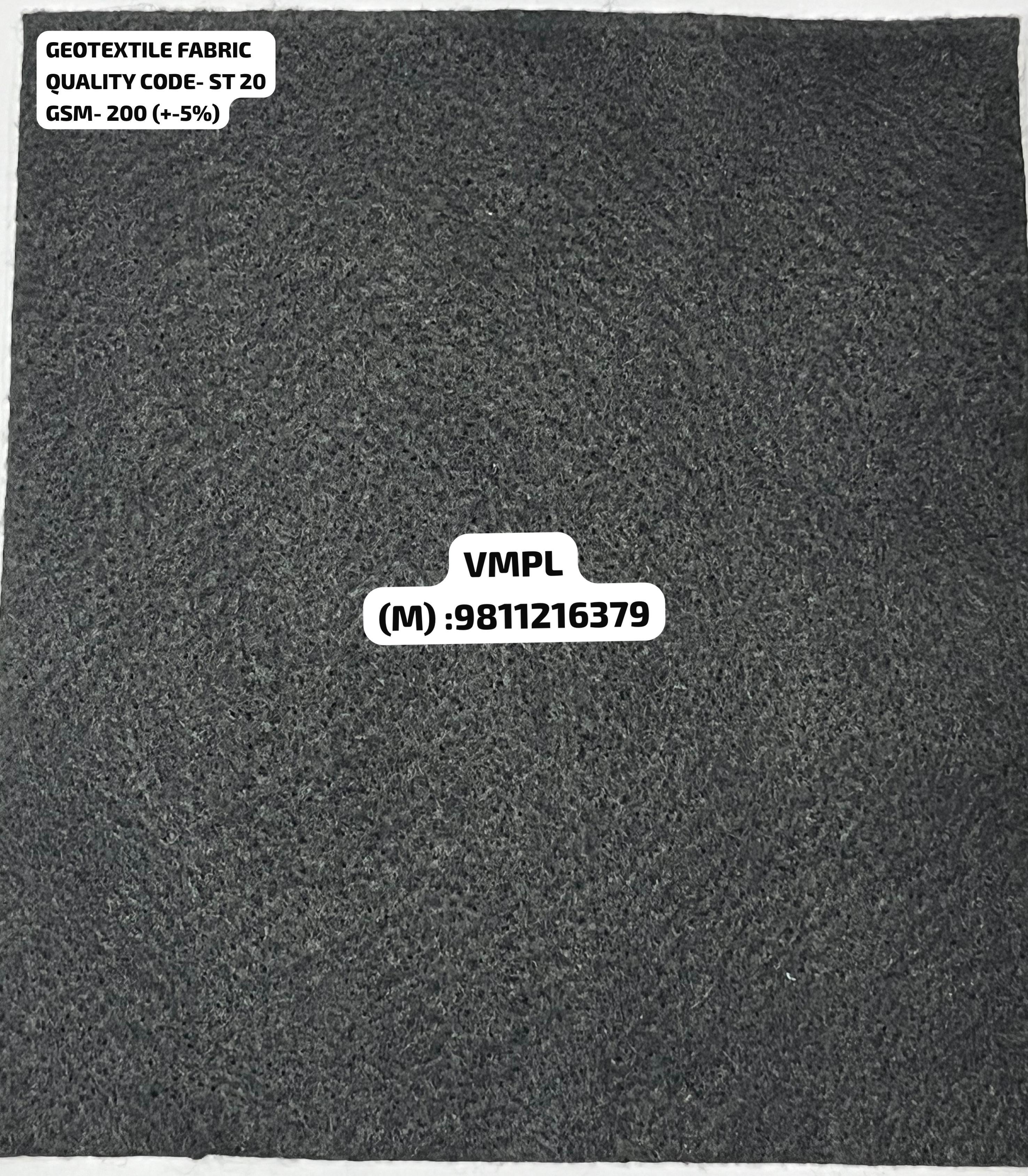 Nonwoven geotextile fabric(Black)