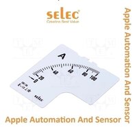 Selec SCL-AM-I-2-250/5A Analog Panel Meter - Scale Plates Type