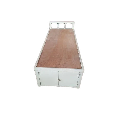 Wooden Single Cot Bed With Storage - Assembly: No Assembly Required