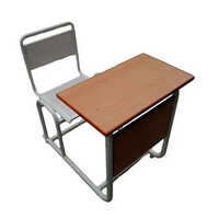 Single Seater Desk Bench - Assembly: No Assembly Required