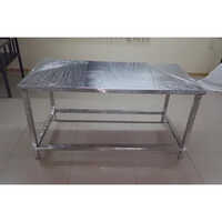 304 Ss Canteen Dinning Table - Color: Silver