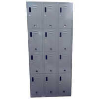 12 Compartment SS Staff Locker