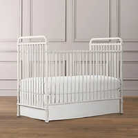 Baby Metal Cot Bed - Assembly: No Assembly Required