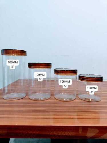 Plastic Pet Jar 100Mm - Plastic Type: Polyethylene Terephthalate(Pet)