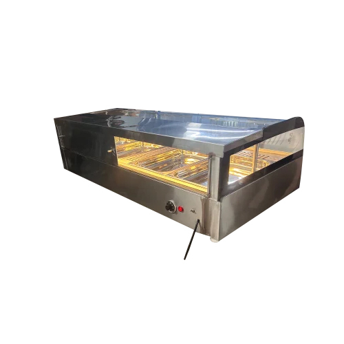 Puff Samosa Hot Case Display Counter