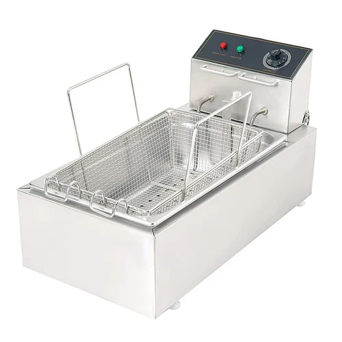 Stainless Steel Double Deep Fryer