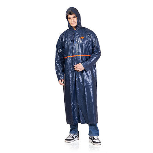 03M - GALAXY Plain PVC Mens Raincoat