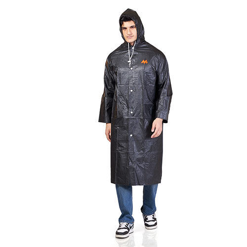 21M - ECONOMY Plain PVC Mens Raincoat