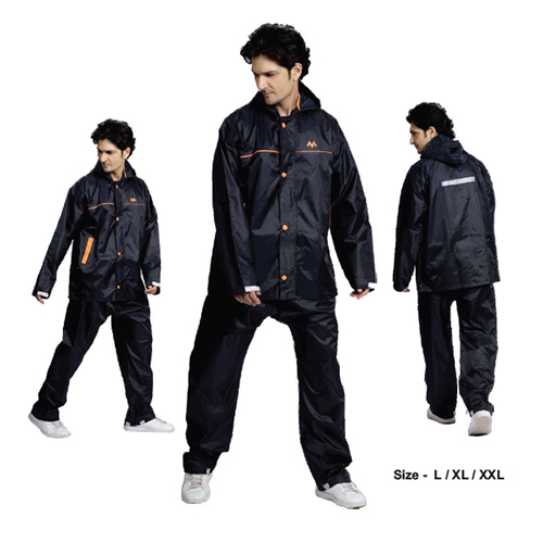 76A Skin Pu Freedom With Side Zips & Taping Adults Rainsuit - Feature: Waterproof