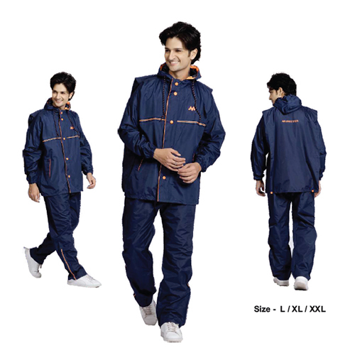 79A Tiger Pu Taping Adults Rainsuit - Fabric Type: Pvc