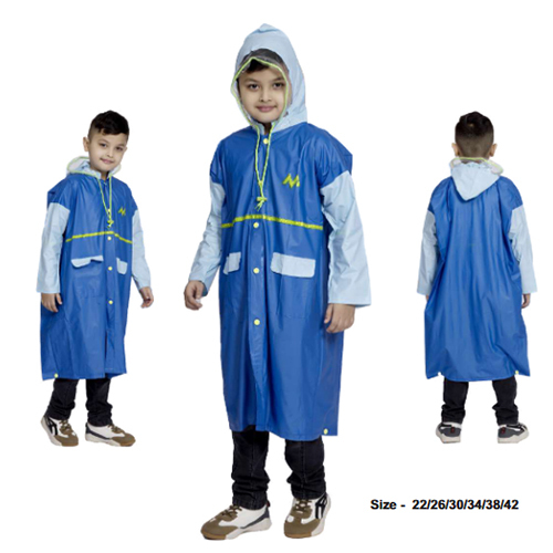 03K - GALAXY DC PVC ( Pleat ) Kids Raincoat