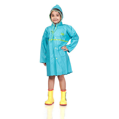 07G - CRYSTAL Trans PVC ( Pleat ) Girls Raincoat