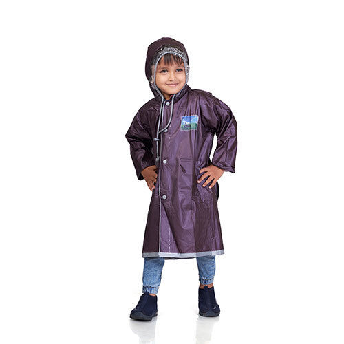 11K - Solitaire PVC ( Bag ) Kids Raincoat