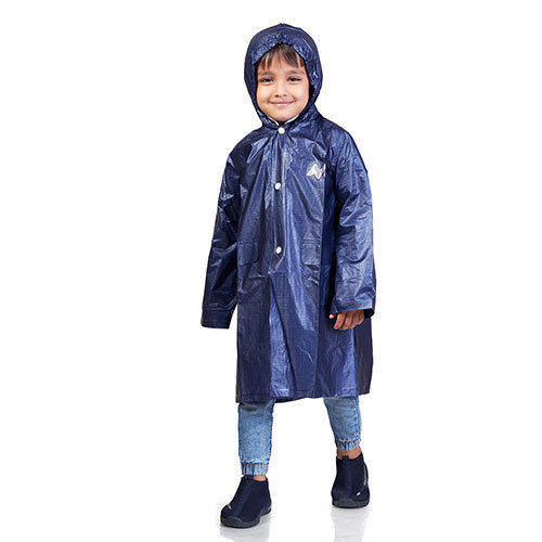 21B - ECONOMY Plain PVC Boys Raincoat