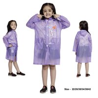 22K - ECONOMY Trans PVC Kids Raincoat
