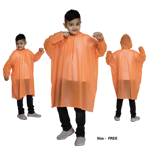 24K - Kids Pvc Poncho - Color: Green