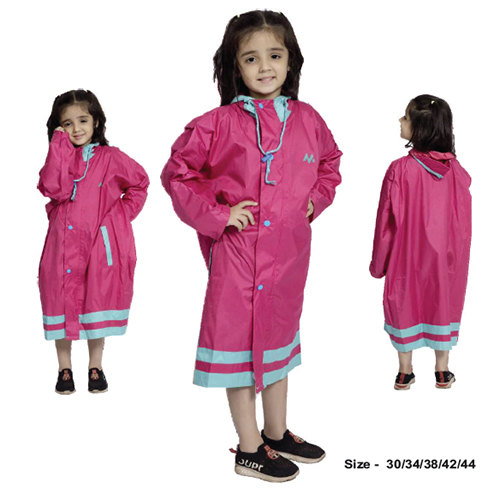 45K - Princess Taping Girls (Pleat) Raincoat