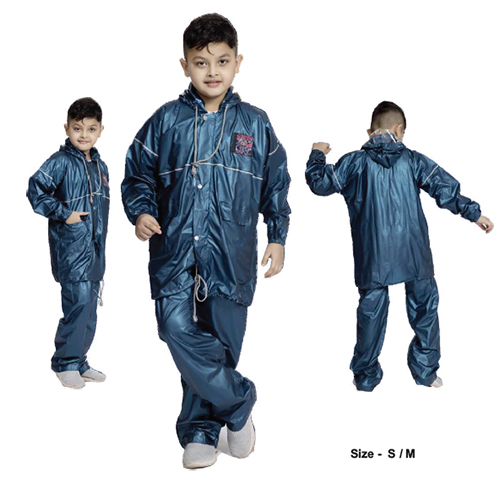 55B - Rainbow Solitaire PVC Boys Rainsuit