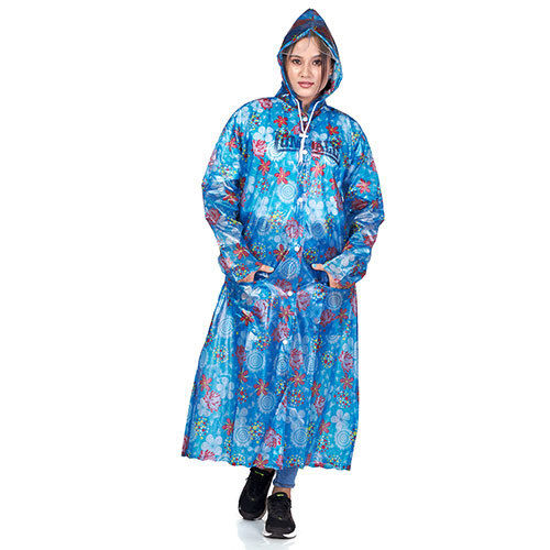 06f - Ladies Classic Printed Pvc R-c - Color: Blue