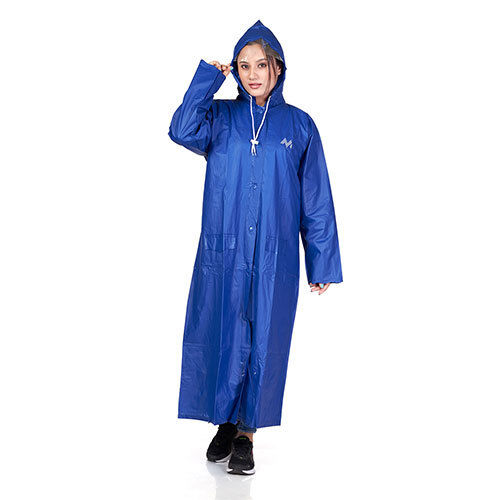 07F - CRYSTAL Trans PVC Womens Raincoat