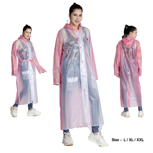 15F - FANTASY PVC Womens Raincoat