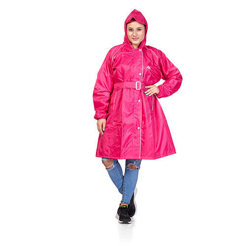 46W - FEMINA Reversible Womens Short Raincoat