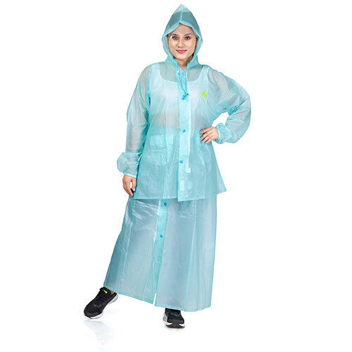 62W - Splash Pvc Womens Skirt Top Rainsuit - Feature: Waterproof