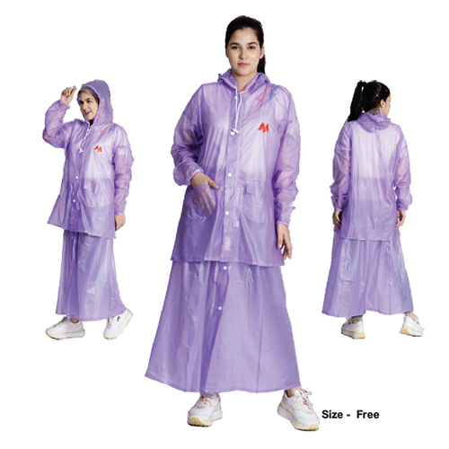 62W - Splash Pvc Womens Skirt Top Rainsuit - Feature: Waterproof