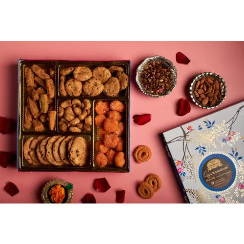 Premium Wedding Bhaji And Sweets Box