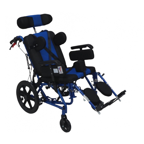 KW 958 CGPA (B) Cerebral Palsy Adult Premium 44 Blue Colour Wheel Chair