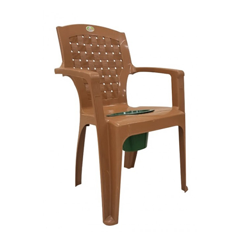 KW 453 PVC Commode Chair