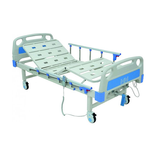 Kw 470-1 Imported Two Function Electric Cot Bed With Manual Operation - Color: White