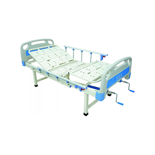 KW 474 Fowler Cot With Aluminium Railings And Abs Boards