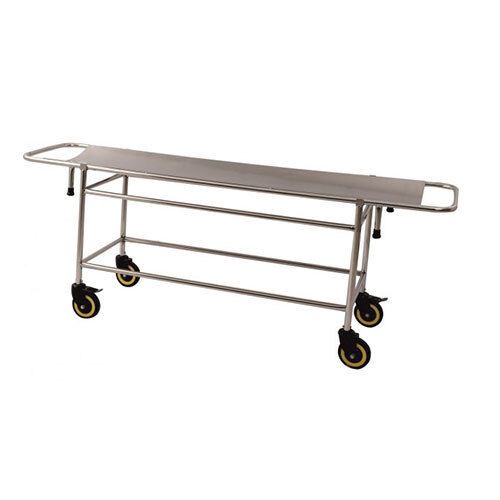 Kw 430 (Ss) Stainless Steel Hospital Stretcher Trolley - Color: Silver