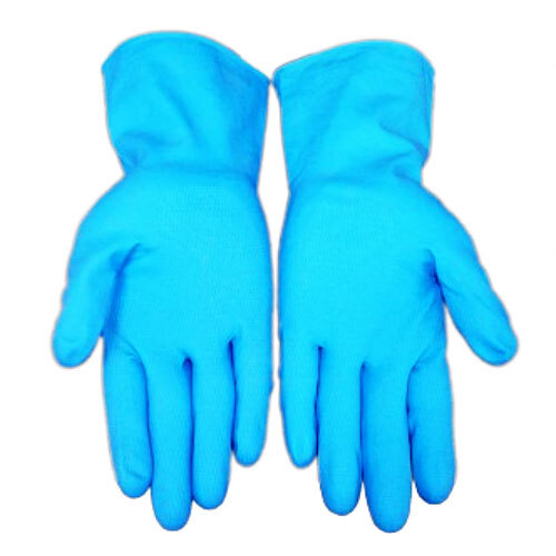 KW 543  Blue Thin Kitchen Gloves